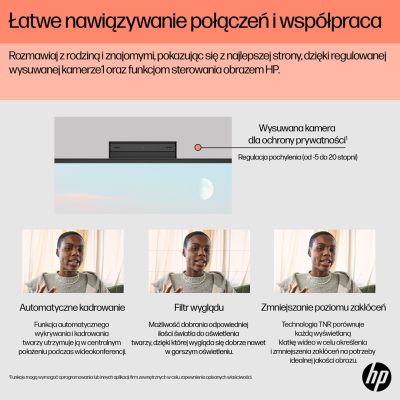 20. HPAiO 24-cr0312nw Ryzen 5 7520 23.8" FHD IPS 250nits AG 16GB DDR5 SSD512 Radeon 610M Cam720p kB+Mouse Win11 Shell White 2Y