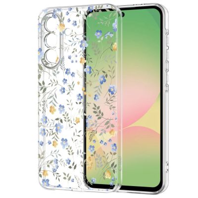 2. Tech-Protect FlexAir Case for Samsung Galaxy A27 - Transparent Floral