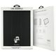 8. Karl Lagerfeld Saffiano Magnetic Karl & Choupette iPad Air 13" 2024 Book Cover Case - Black