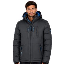 Men’s Jacket Geographical Norway BEACHWOOD DGREY-BLUE DB MEN 068 BS4 (WU6633H/GN-DARK GREY)