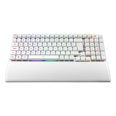 4. Asus ROG Strix Scope II 96 RX Wireless WHT keyboard