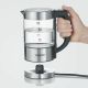 3. Severin WK 3458 electric kettle 0.5 l 1100 W Black, Transparent