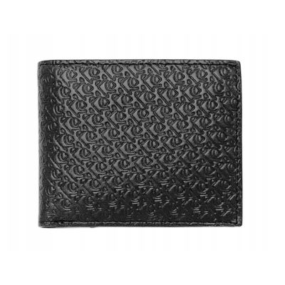 Calvin Klein CK Men's Leather Wallet Small Black - LZ04G1066G-UB1
