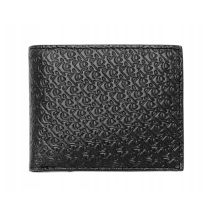 Calvin Klein CK Men's Leather Wallet Small Black - LZ04G1066G-UB1