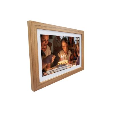 7. Denver PFF-1543LW Digital Photo Frame Light Brown 39.6 cm (15.6") Touchscreen Wi-Fi