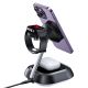 6. 3in1 Acefast E16 15W inductive charging station for phone / headphones / watch - black