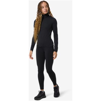 2. Women’s thermal long-sleeve top SUPER.NATURAL W ARCTIC230 ZIP 1/4, black