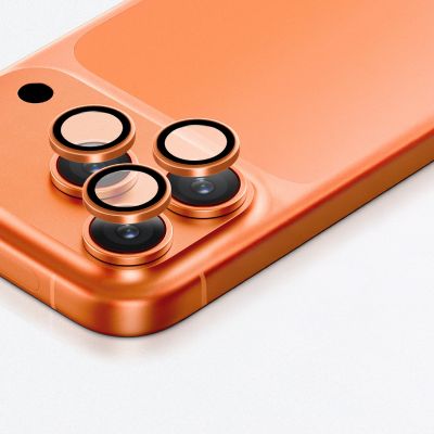 6. AmazingThing Lens Glass for iPhone 17 Pro / Pro Max - with Orange Frame