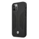 2. BMW Leather Perforated Sides Case for iPhone 12 / iPhone 12 Pro - Black