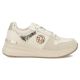 3. Women's leather shoes, sneakers, beige, Filippo DP7769