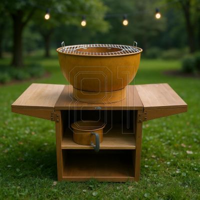 4. Heat KJOK HBBQ.006R rusty garden kitchen