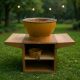 4. Heat KJOK HBBQ.006R rusty garden kitchen