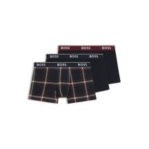 Boss Bodywear Trunk 3P Open Miscellaneous (50531701-982)