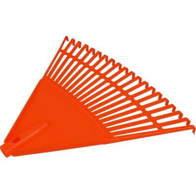14. GARDEN RAKE FOR LEAF ORANGE L