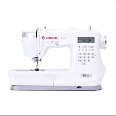 5. SINGER Elite CE677 Electric Sewing Machine White