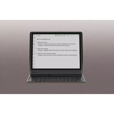 4. Onyx Note Air 5 C brown magnetic case with keyboard