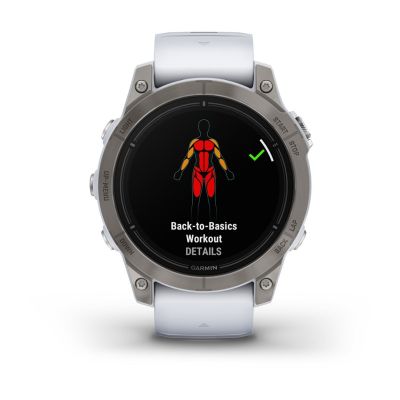 10. Garmin Epix Pro Gen 2 Sapphire 47mm Titanium Whitestone Sports Watch
