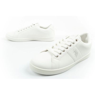 8. US Polo Assn. shoes sneakers men's fashionable white comfortable
