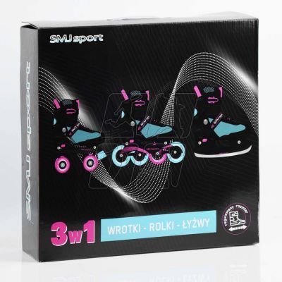 38. Inline skates SMJ sport 3in1 Jr BS-616TP