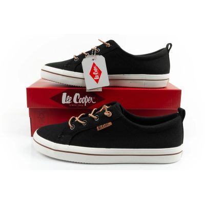 10. Lee Cooper women's sports shoes sneakers fashionable black comfortable