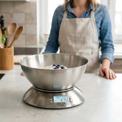 5. Adler AD 3134 kitchen scale (stainless steel)