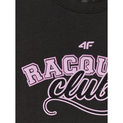 6. Oversized T-shirt with print for girls 4F 4FJRAW26TTSHF4242-20S
