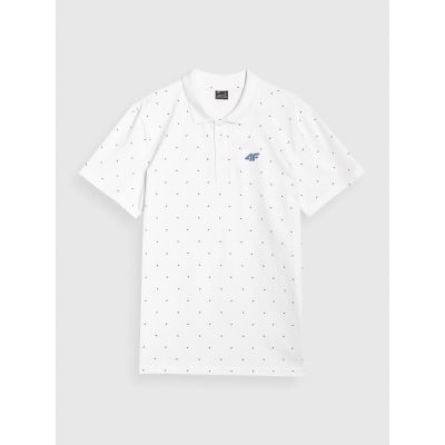 4. Men's polo shirt 4F 4FWSS25TPTSM703-10S