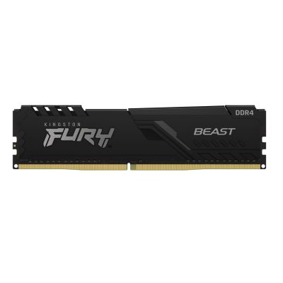 3. Kingston FURY DDR4 32GB (2x16GB) 3200MHz CL16 Beast Black