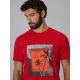 3. Men's regular printed T-shirt 4F 4FWSS26TTSHM3034-62S