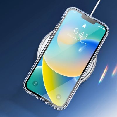 15. Dux Ducis Clin magnetic case for iPhone 14 Plus compatible with MagSafe transparent