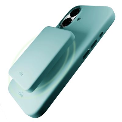 7. Puro Icon Mag Pro MagSafe Silicone Case for iPhone 16 - Green