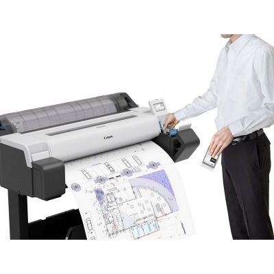 4. Canon imagePROGRAF TM-340 Large Format Printer Wi-Fi Bubblejet Color 2400 x 1200 DPI A0 (841 x 1189 mm) Wired LAN