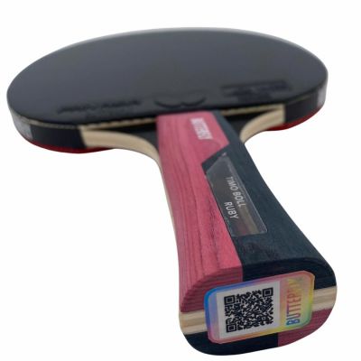 5. Butterfly Timo Boll Ruby S841445 Table Tennis Racket
