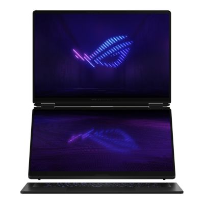 ASUS ROG Zephyrus Duo 16 GX651AX-U9322X Ultra 9 386H 2x16.0"3K Touch OLED 120Hz 1100nits AG 32GB LPDDR5X SSD2TB GeForce RTX 5090 24GB Cam1080p + IR 90WHrs W11Pro Aluminum Stellar Gray
