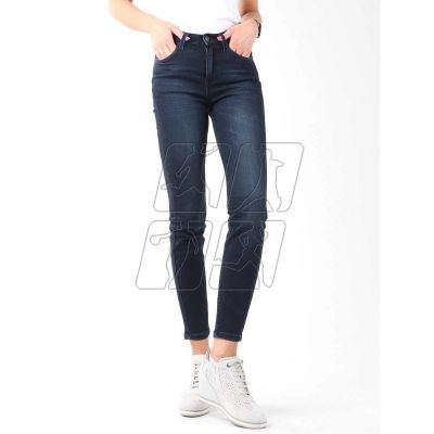 6. Lee Scarlett High Crop Skinny Cropped Jeans W L32BAIFA