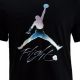 3. Air Jordan Graphic Crew Flight Tee Men's Sports T-Shirt Black - DV8414-010