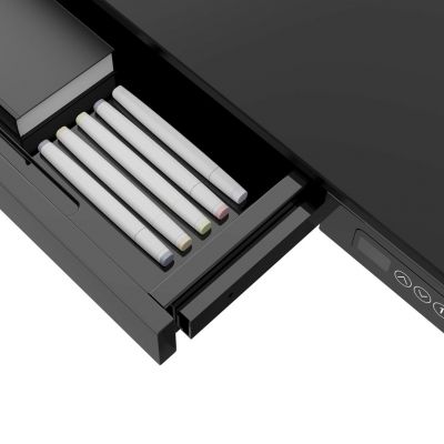 38. Urevo Spacewalk 3S treadmill + TUCKANO electrically adjustable desk, black