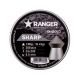 5. 5.5 mm RANGER Diabolo Sharp point pellets 250 pcs. 1.00 g
