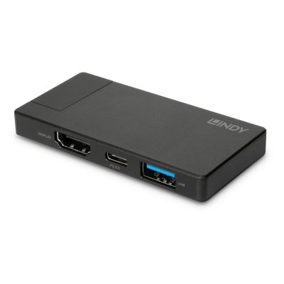 2. Lindy 43336 Docking Station Wired USB 3.2 Gen 1 (3.1 Gen 1) Type-C Black