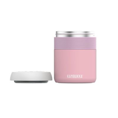 3. Kambukka Bora Lunch Thermos 600ml, Baby Pink