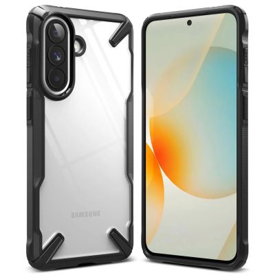 2. Ringke Fusion X Case for Samsung Galaxy A57 5G - Clear and Black