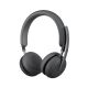5. Logitech Zone Wireless 2 Headset Wired & Wireless Headband Office/Call Center USB Type-C Bluetooth Graphite