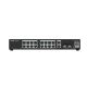 7. Ruijie Networks RG-ES220GS-P Managed L2 Gigabit Ethernet (10/100/1000) Network Switch with PoE Support, Black