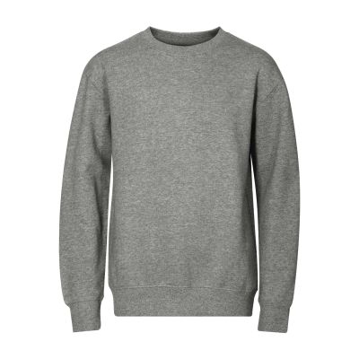 2. Children's Crew Sweatshirt (Dark Gray Melange)