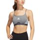 11. adidas Aeroreact Training Light-Support 3-Stripes Bra W HC7870