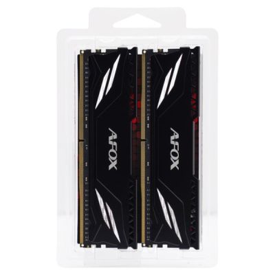 2. AFOX GAMING DDR4 2X16GB 3200MHZ CL16 RANK1 XMP2 BLACK AFLD432PS1CADB