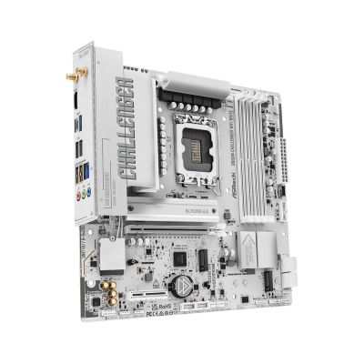 2. ASRock B860M Challenger WiFi White 1851 mATX HDMI/DP DDR5