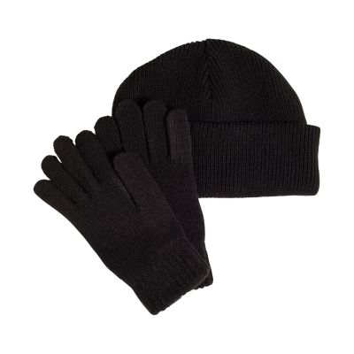 6. Adidas children's set hat + gloves black JP2783