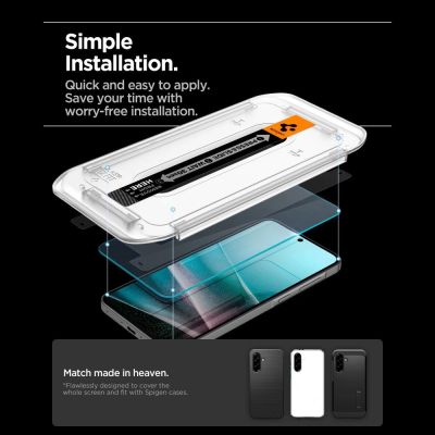 5. Spigen Glas.tR EZ Fit Tempered Glass for Samsung Galaxy A36 / A37 5G