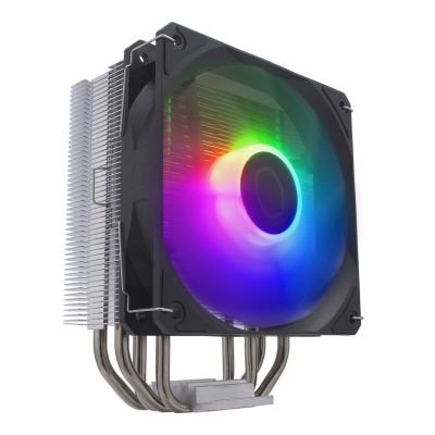 5. Cooler Master Hyper 212 Spectrum V3 Processor Air Cooler 12 cm Black, Silver 1 pc.